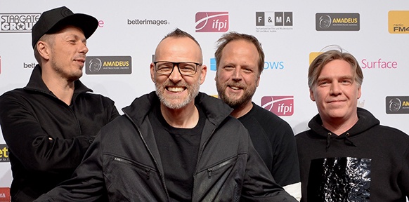 APA/HERBERT NEUBAUER Die Mitglieder der deutschen Band "Die Fantastischen Vier"