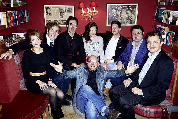 Theater an der Wien_Junges Ensemble_mit_Sebastian Schwarz und Studienleiter Janko Kastelic