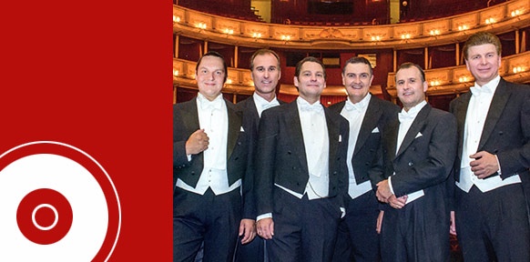 Wiener Comedian Harmonists im Frack (Ausschnitt)