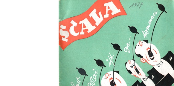 Comedian Harmonists, Cover Programmheft Scala 1937