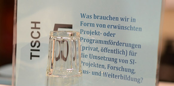 Tischkarte: Was brauchen wir