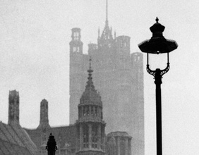 Laterne in London 1945