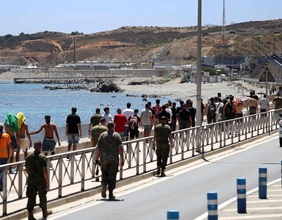 Flüchtlinge in Ceuta