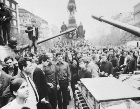 Truppen der Sowjetunion in Prag, 1968