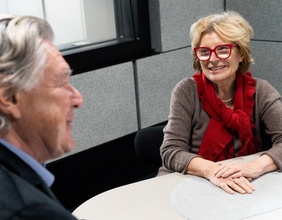 Andreas Obrecht und Edit Schlaffer