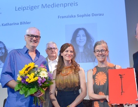 Verleihung Axel-Eggebrecht-Preis an Franziska Dorau