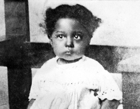 Josephine Baker als Kind, 1908