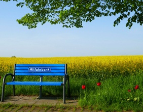 Mitfahrgelegenheit Bank in der Schweiz