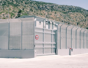 Flüchtlingslager in Gjadër