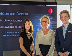 Michaela Krömer und Michael Lysander Fremuth