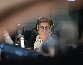 Helga Rabl-Stadler im Ö1 Studio