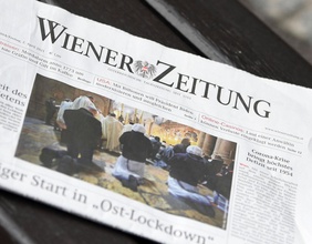 Die Wiener Zeitung.