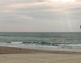 Mann am Meer, Ausschnitt des Buchcovers