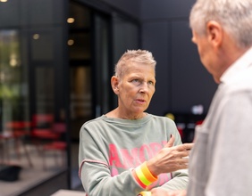 Andrea Kdolsky und Armin Wolf