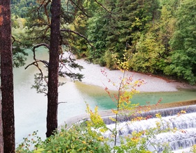Lechtal Wanderweg, Wasserfall