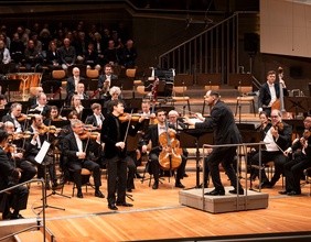 Andris Nelsons, Benjamin Beilman und die Berliner Philharmoniker