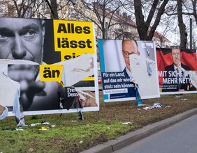 Wahlplakate in Deutschland