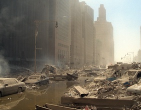 Straßen in Manhattan nach 9/11