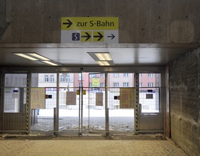 Wiener Südbahnhof vor dem Abriss