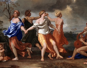 Gemälde von Nicolas Poussin, "A dance to the music of time"