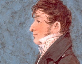 E.T.A. Hoffmann, Miniatur um 1820 (Ausschnitt)