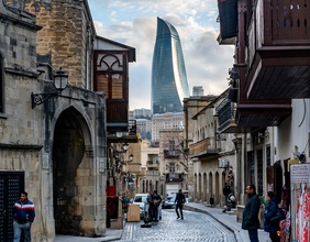 Innenstadt von Baku