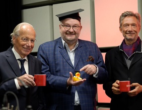 Rudolf Taschner, Martin Haidinger und Hans-Otto Thomashoff