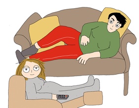 Illustration von Stefanie Sargnagel zu IOWA