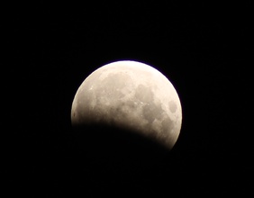 Eine Mondfinsternis