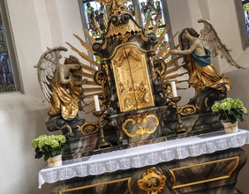 Tabernakel in einer deutschen Kirche