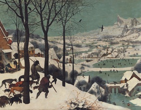 Jäger im Schnee