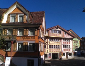 Häuser in Appenzell.