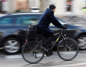 Radfahrer in Wien
