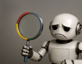 KI-generiertes Bild zum Thema Google AI Overview