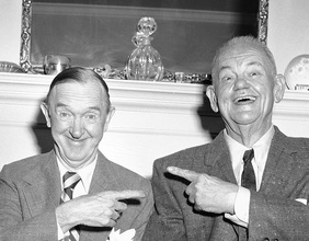 Stan Laurel und Oliver Hardy