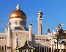 Gebäude in Borneo