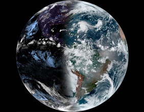 Aequinoktium-Satellitenbild