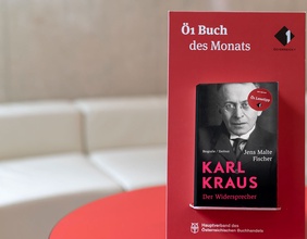 Karl Kraus auf dem Buchcover
