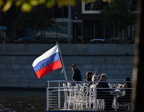 Bootsfahrt in Moskau