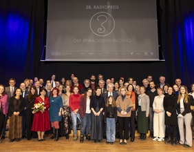 28. Radiopreis der Erwachsenenbildung, Gruppenbild