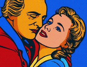 KI-generierte Illustration: "Kabale und Liebe"
