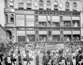 Historisches Foto: Kaufhaus Rothberger am Stephansplatz