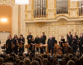 Collegium Vocale Gent, Leitung: Philippe Herreweghe; Dorothee Mields, Sopran; Alex Potter, Countertenor; Guy Cutting, Tenor; Kresimir Strazanac, Bassbariton