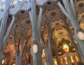 Sagrada Família, Innenansicht