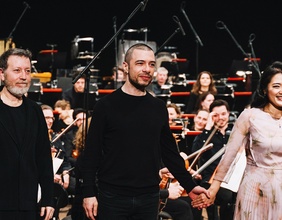 Brad Lubman (Leitung), Marko Nikodijević (Komponist), Anna Sohn (Sopran)