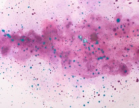 Abstrakte Aquarellzeichnung