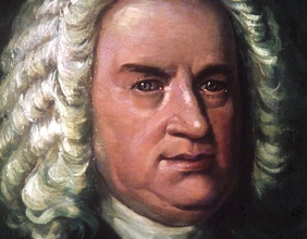Ölgemälde von Johann Sebastian Bach 