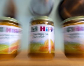 Babynahrung von Hipp in Gläschen