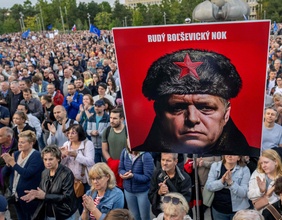 Proteste in der Slowakei gegen Robert Fico
