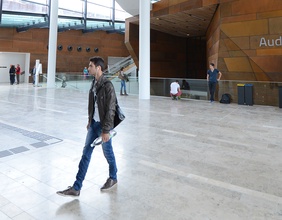 Audimax des Teaching Centers der neuen WU in Wien